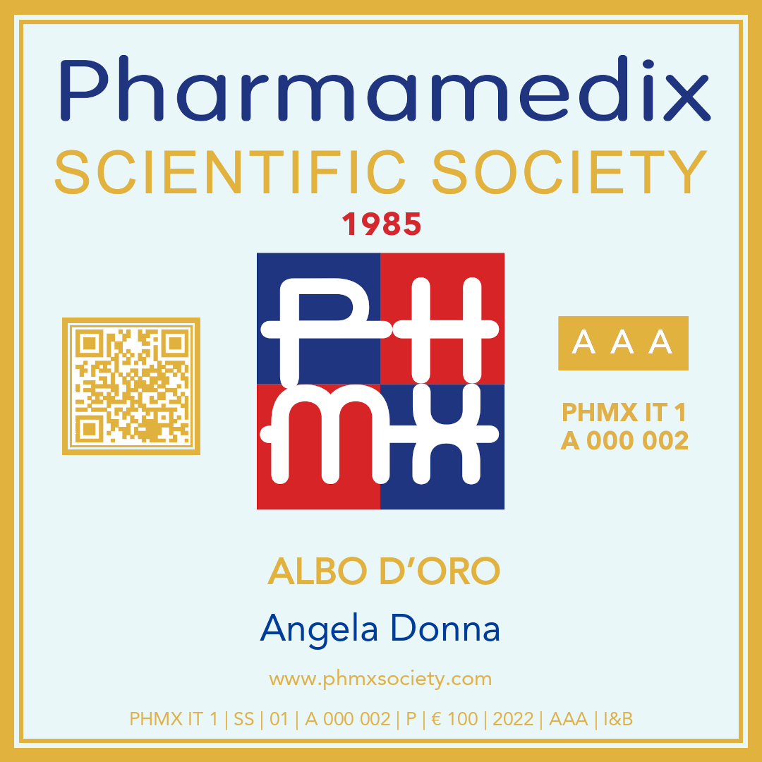 Pharmamedix Scientific Society - Token Id A 000 002 - ANGELA DONNA